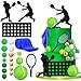 KEEPARTY 23 PCS Tennis Cake Toppers Sports Ball Cake Decorations for Baby Shower Birthday Party Decorations Supplies - Image 3