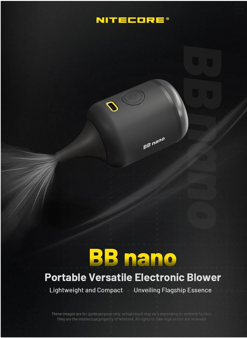 NITECORE Nitecore BB nano Electronic Blower Dust Cleaner Photography Portable Air Blower Camera Lens Cleaning Tool  - Image 1