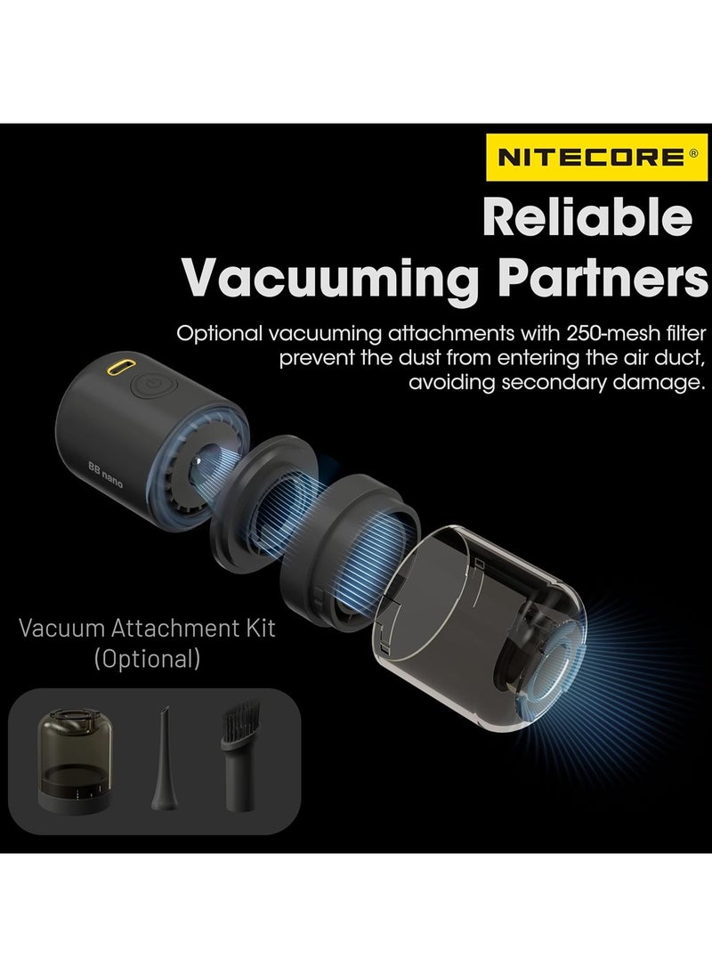 NITECORE Nitecore BB nano Electronic Blower Dust Cleaner Photography Portable Air Blower Camera Lens Cleaning Tool  - Image 5