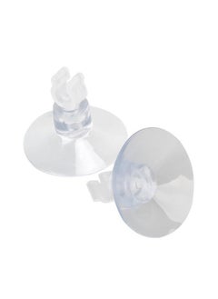 SunGrow SunGrow 20 Pack Aquarium Suction Cup Clips, 1” Rubber Clamps for Fish, Turtle, Frog Tank, Fits Standard 0.2” Aquarium Airline Tubing & Hose, Adheres to Glass & Acrylic  - Image 1