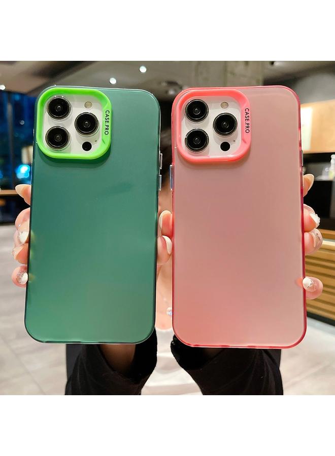 S-TOP Case For iPhone 14 Plus IMD Colorful Gradient Acrylic Phone Case - Image 2
