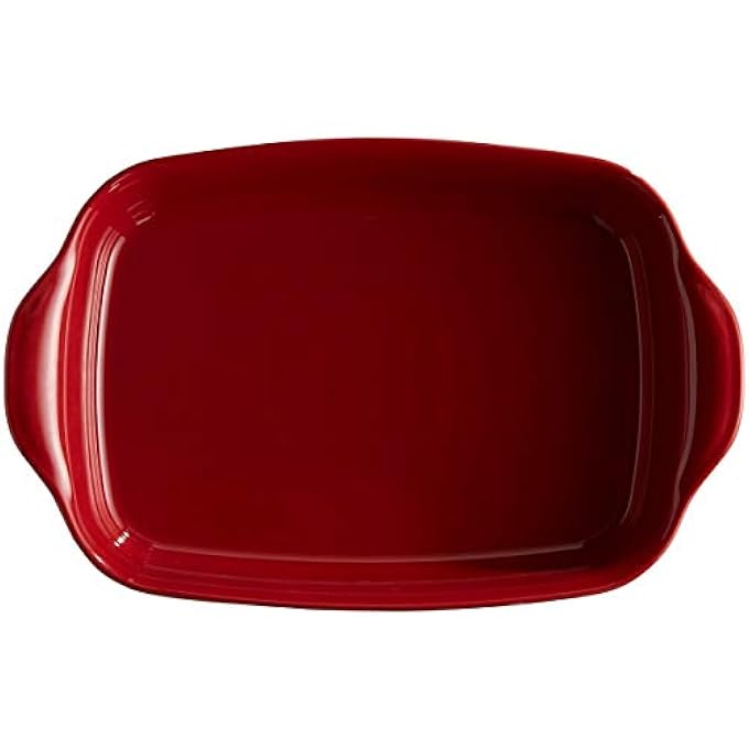 rayihni 165 X 106 Large Rectangular Baking Dish  Ultime Collection  Burgundy - Image 4