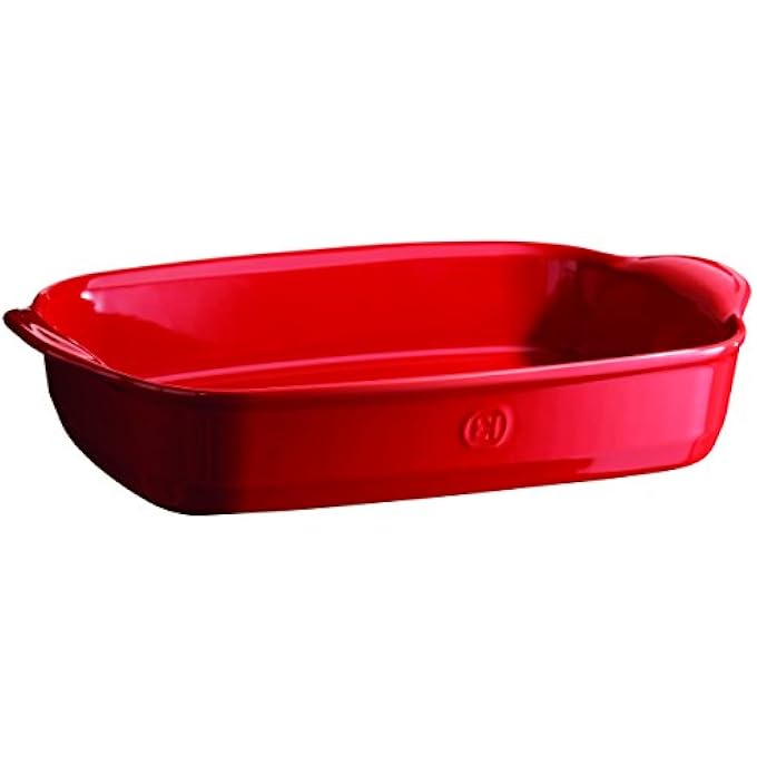 rayihni 165 X 106 Large Rectangular Baking Dish  Ultime Collection  Burgundy - Image 1