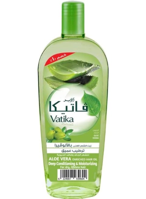 زيت الشعر الغني بالالوفيرا تركيب عميق للشعر الجاف وفاقد الحيوية 90مل