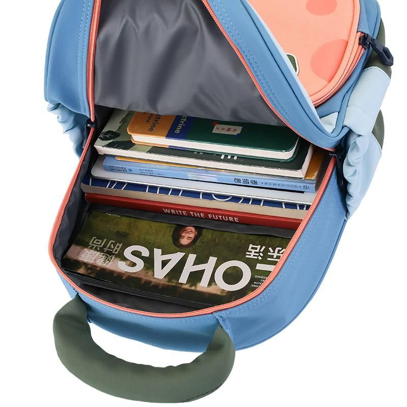 Green Preschool Kids Backpack for Boys and Girls with Cartoon Design, Lightweight Build, and Curved Shoulder Straps Comfortable Carry and Daily School Travel Storage - NOVA - Image 5