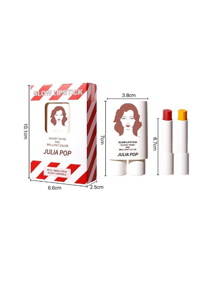 Glow Lipstick- Classy Shine And Brillant Color