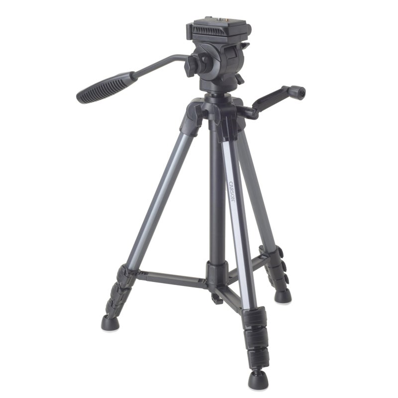 Carson The Rock 576 3Way Fluid Panhead Tripod TR200