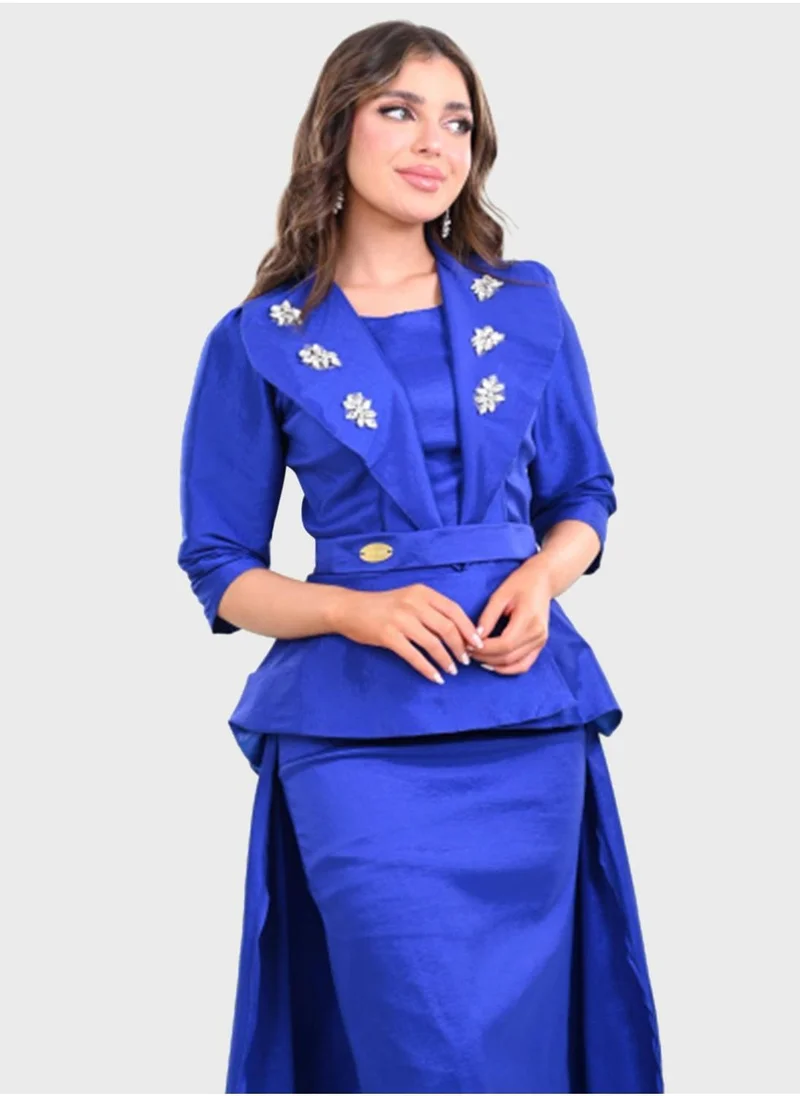 توب تاتو Emballished Dress