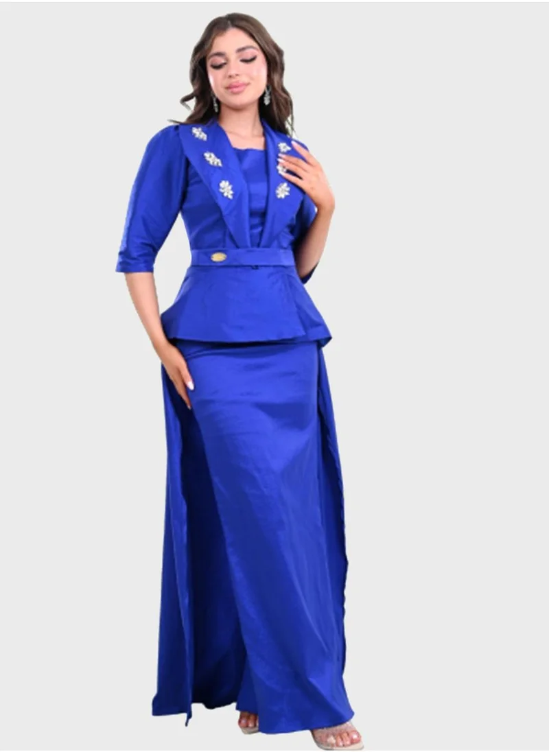 توب تاتو Emballished Dress