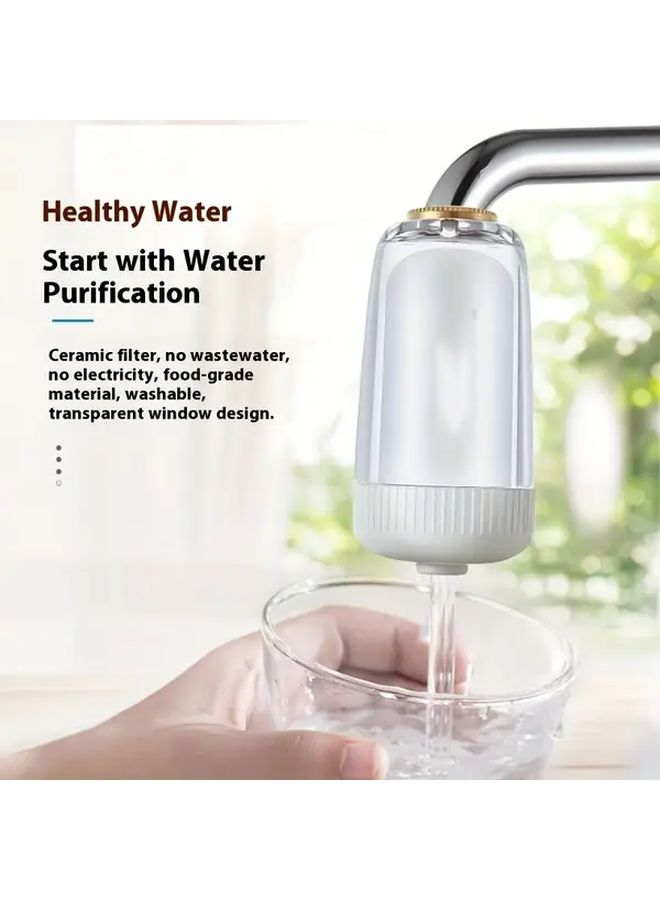 Faucet Water Purifier Multi Layer Filtration System For Kitchen And Bathroom - Image 1