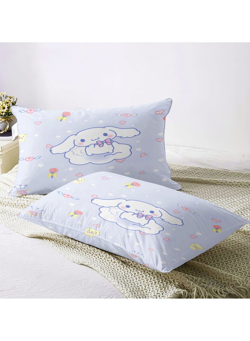 Sanrio Cinnamon Dog Pattern Bedding 3-piece Soft microfiber polyester sheet with duvet cover and two pillowcases (size 150cmX200cm) -3  - Image 4