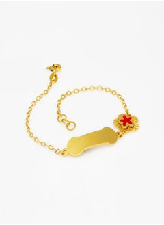Malabar Gold and Diamonds 22 Carat 916 Purity Gold Bracelet BL2664197Y6 for Girls  - Image 3