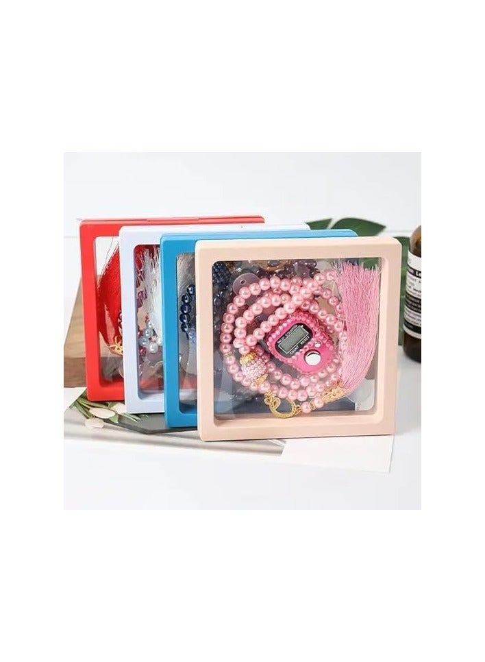 MASTER INDEX Luxury Islamic Gift – 99 Glass Beads Prayer Tasbeeh with Digital Tally Counter  - Image 2