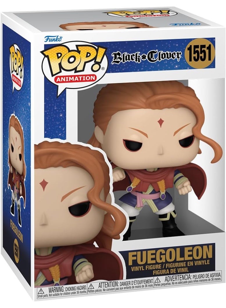 Funko Pop! Animation: Black Clover - Fuegoleon Vermillion- Collectable Vinyl Figure - Gift Idea - Toys for Kids & Adults - Model Figure for Collectors - Image 1