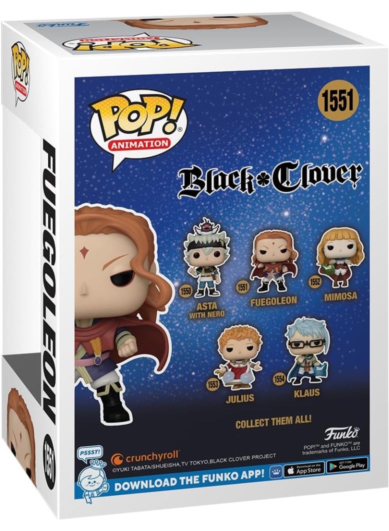 Funko Pop! Animation: Black Clover - Fuegoleon Vermillion- Collectable Vinyl Figure - Gift Idea - Toys for Kids & Adults - Model Figure for Collectors - Image 3