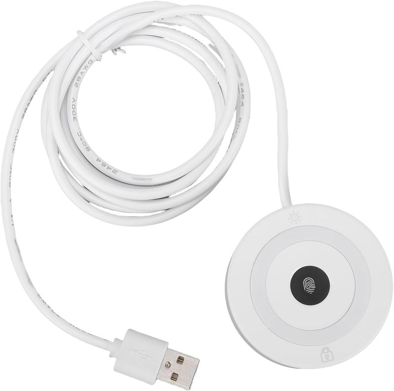 USB Fingerprint Reader Support for 10 11 PC Laptop Non Password Login Small Scanner Recorder 360 Degree Touch Control Portable - Image 1