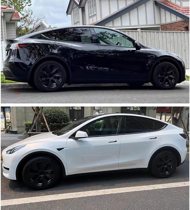 KAVANIC 19 Inch Matte Black Wheel Cover Hubcap for Tesla Model Y (2020-2024) - Image 5