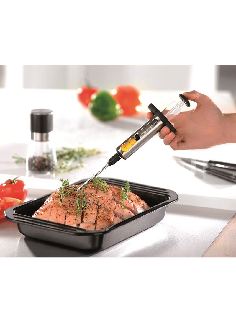 GEFU Bbq Marinade Injector Premium Stainless Steel Meat Injector With 2 Marinade Needles - Image 2