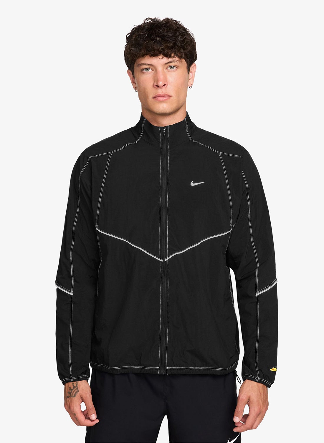 lfc nike mens fossil hooded windrunner