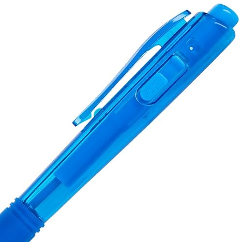 Pentel WOW! Retractable Ballpoint Pens, Medium Line, Sky Blue Ink, Box of 12 (BK440-S) - Image 3