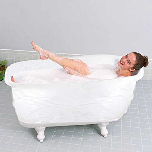 TFY Ultra Large Disposable Film Bathtub Bag for Salon, Household and Hotel Bath Tubs (78 inch x 47 inch) - 5 Pieces - Image 3
