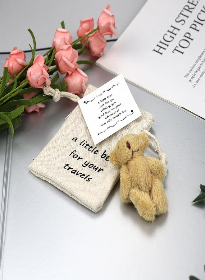 LUOKIFUR Pocket Bear Gifts for Travelers, Overseas Travel, Adventure, Good Luck Gifts,Thoughtful Souvenirs (Travels) - Image 4