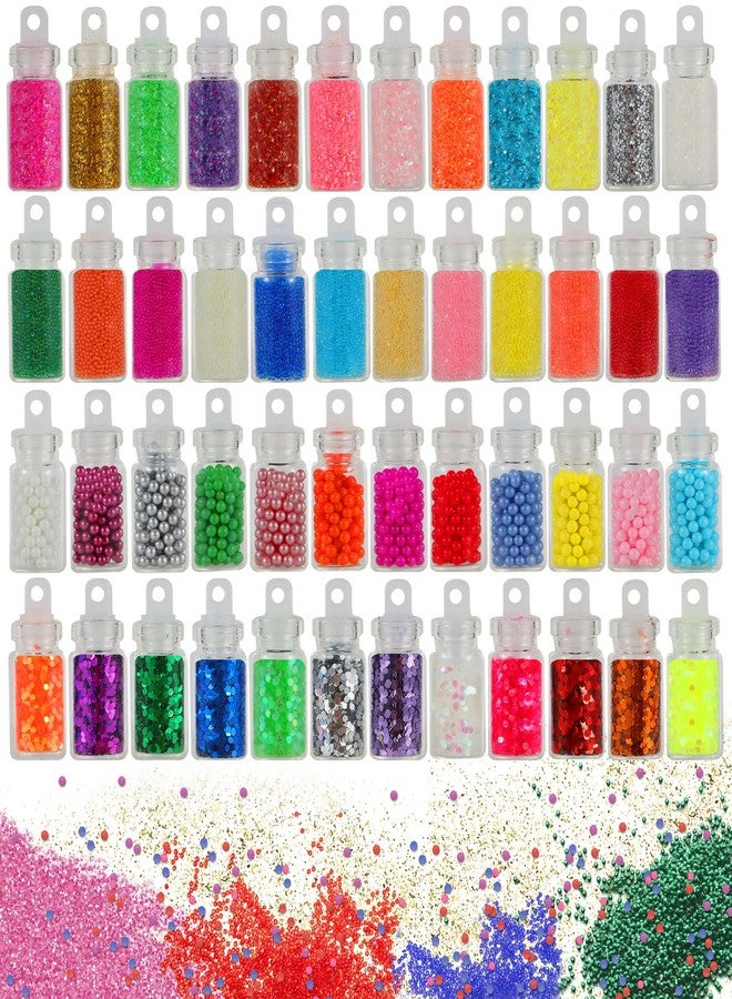 CityActs Slime Accessories Kit for Kids - Slime Mix-Ins Craft Supplies (Charms, Glitter, Foam Balls, Sequins) - DIY Craft Supplies, No Glue Included - Image 2