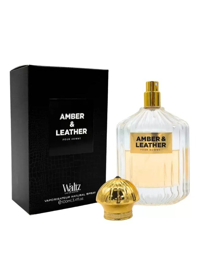 Waltz عطر والتز أمبر وليذر للرجال - 100 مل - Image 1