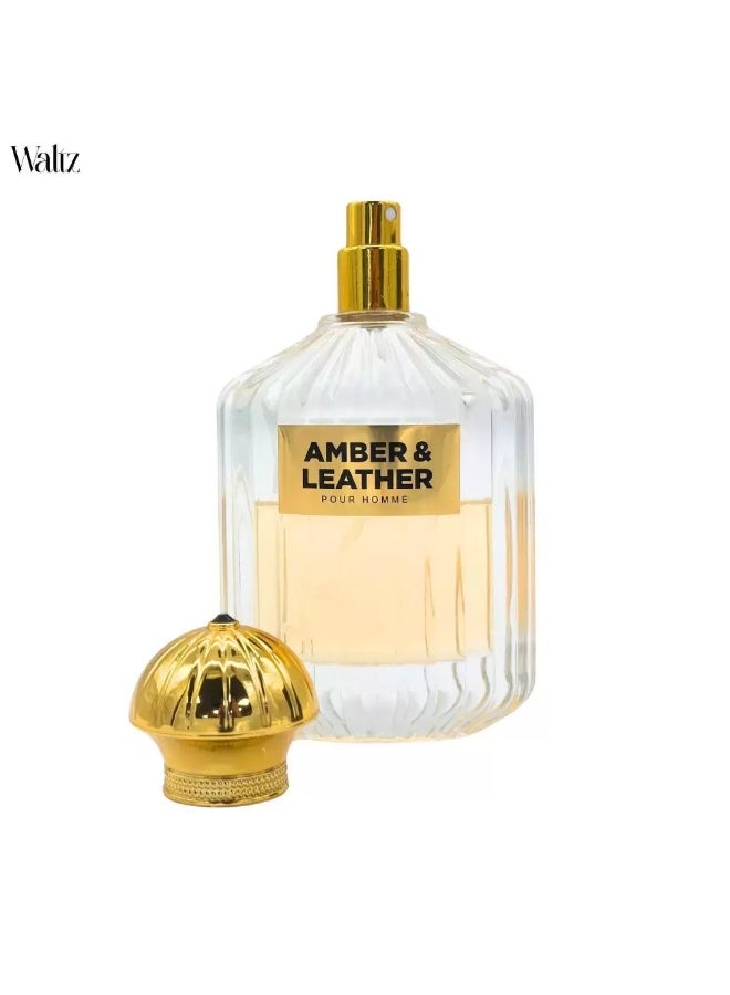 Waltz عطر والتز أمبر وليذر للرجال - 100 مل - Image 2