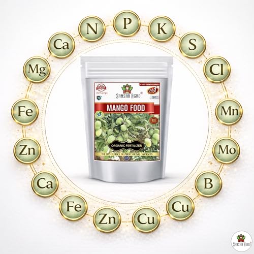 Sansar Agro® Mango Food, Essential Organic Fertilizer For Mango Plants, Double Filtered With All Required Nutrients And Active Micro-Organism For Heavy Fruiting (900 Gm) - Image 4