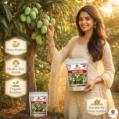 Sansar Agro® Mango Food, Essential Organic Fertilizer For Mango Plants, Double Filtered With All Required Nutrients And Active Micro-Organism For Heavy Fruiting (900 Gm) - Image 2