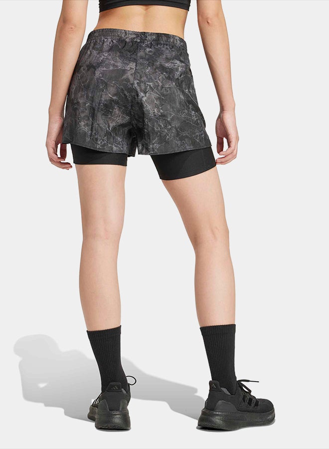 Adidas Own The Run Spray Dye 2-In-1 Short - Image 2