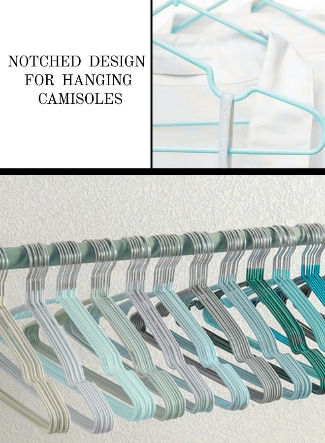 Non-Slip Metal Clothes Hangers – Space-Saving, For Household, Premium Quality and Design – Pack of 10 - Image 2