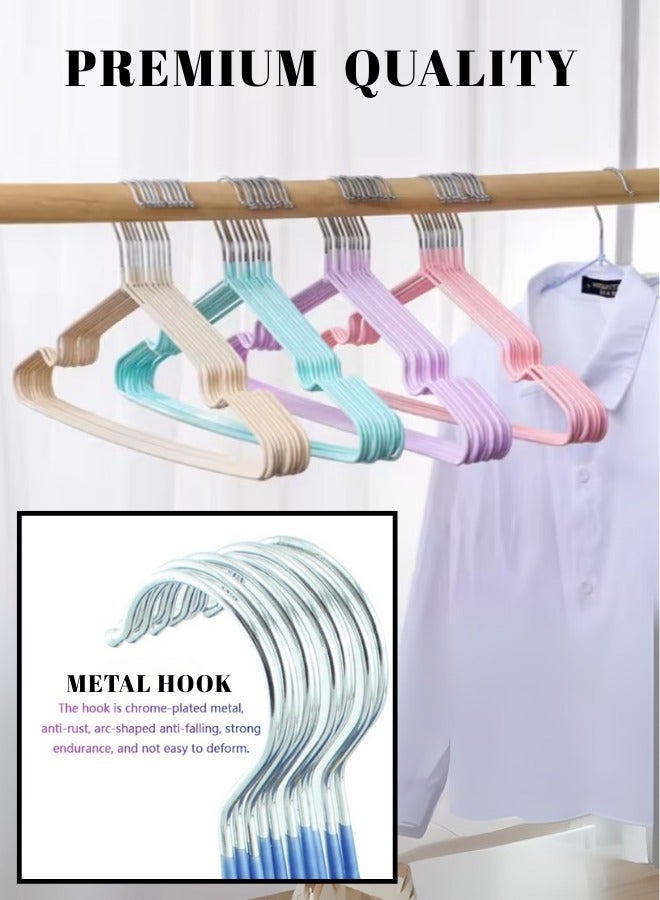 Non-Slip Metal Clothes Hangers – Space-Saving, For Household, Premium Quality and Design – Pack of 10 - Image 3