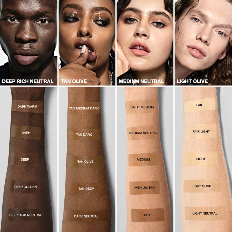 SmashBox سمش بوكس هالو هيلثي جلو كل في واحد مرطب ملون SPF 25 | مرطب ملون مرطب وطويل الأمد مع SPF | حمض الهيالورونيك، تان متوسط - Image 4