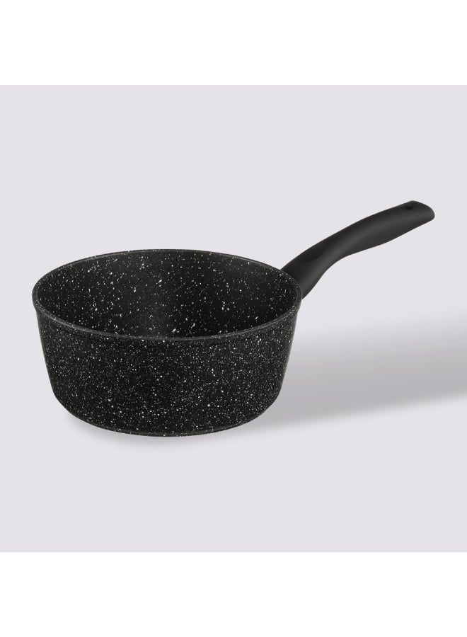 Five Simply Smart Caractere Forged Aluminium Saucepan Black 20 cm 111007 - Image 1