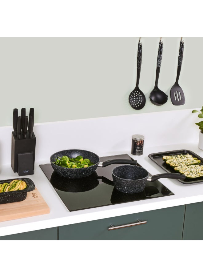 Five Simply Smart Caractere Forged Aluminium Saucepan Black 20 cm 111007 - Image 5