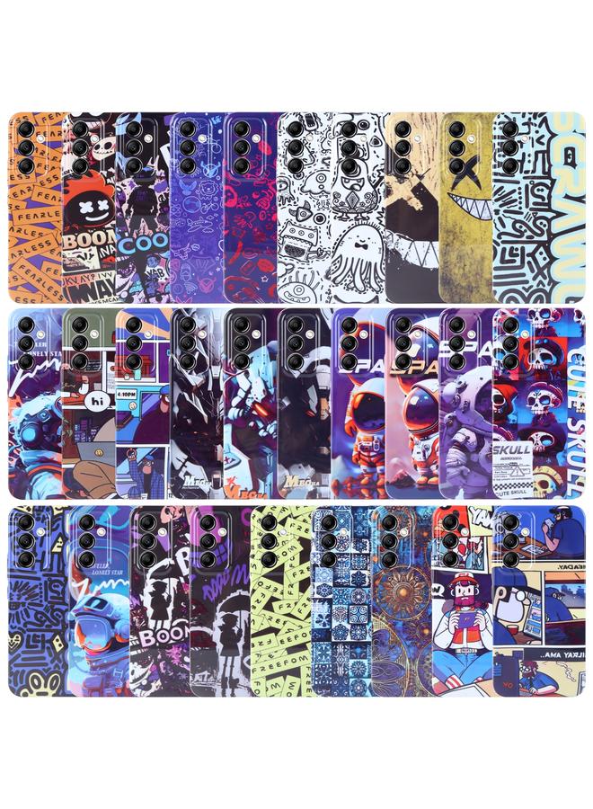 اس-توب جراب لهاتف Samsung Galaxy A35 5G بنمط مرسوم وثقب دقيق من الكمبيوتر الشخصي - Image 5