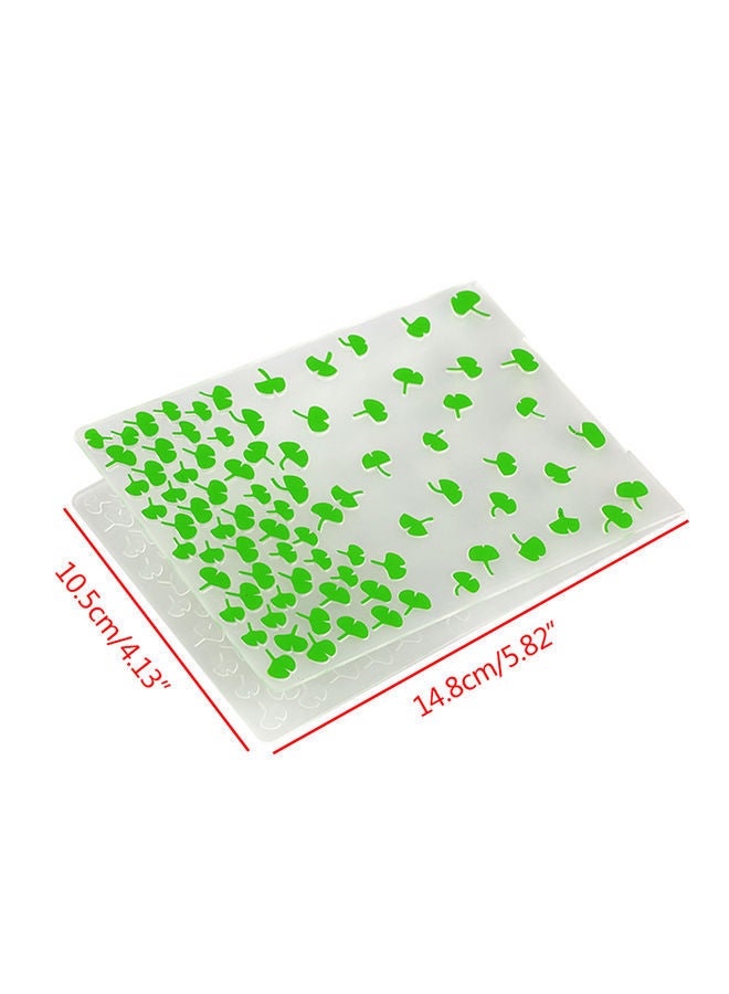 نيبمينينت مجلد بقوالب لتزيين الكيك من البلاستيك المحكم متعدد الألوان 17سنتيمتر - Image 2