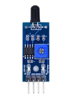SOLDOUT LM393 IR Flame Detection Sensor Module Fire Detector Infrared Receiver Module Compatible with Arduino DIY Kit (4-PIN)  - Image 1