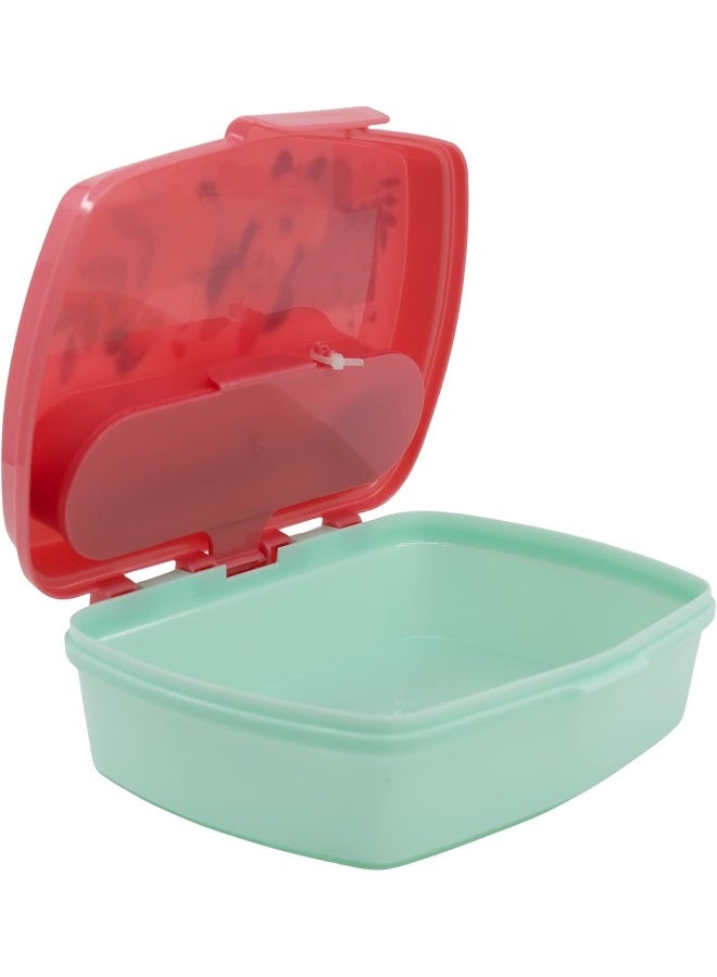 STOR STOR FUNNY SANDWICH BOX WITH CUTLERY MINNIE MOUSE BEING MORE MINNIE  - Image 3