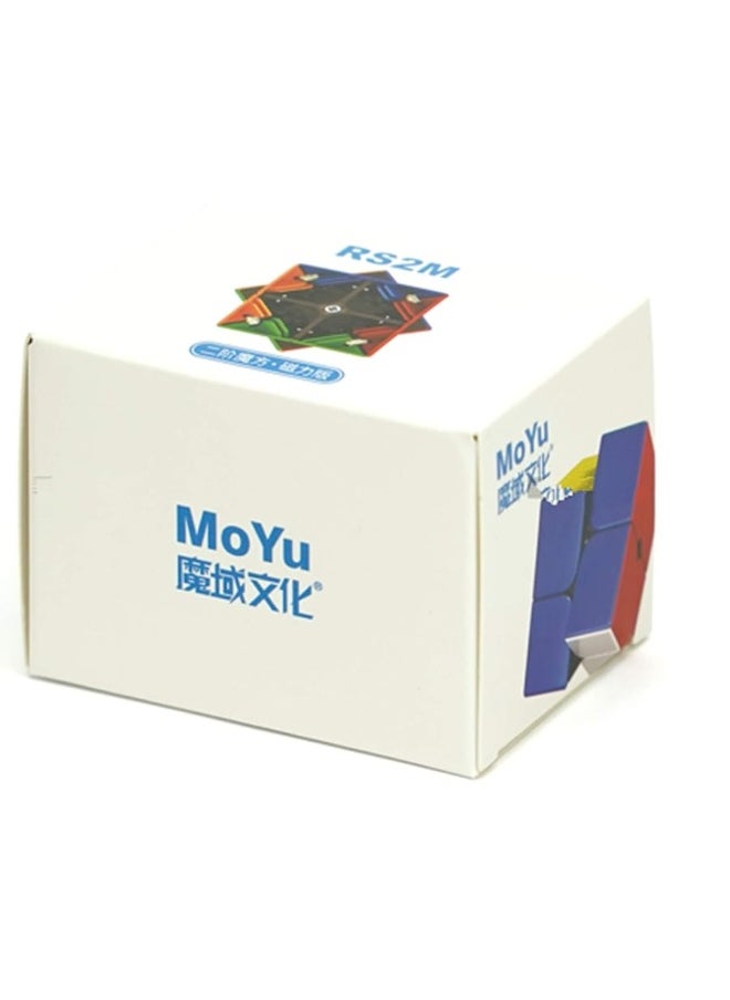 CuberSpeed - CuberSpeed MFJS Moyu RS2 M Evolution 2022 2x2 Speed Cube stickerless Moyu RS2M 2022 Mofang Jiaoshi RS2 M Evolution Cube - Image 1