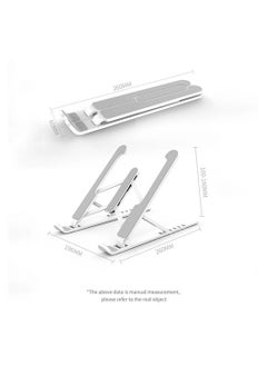 MARVERS Portable Foldable Laptop Stand For Desk White  - Image 3