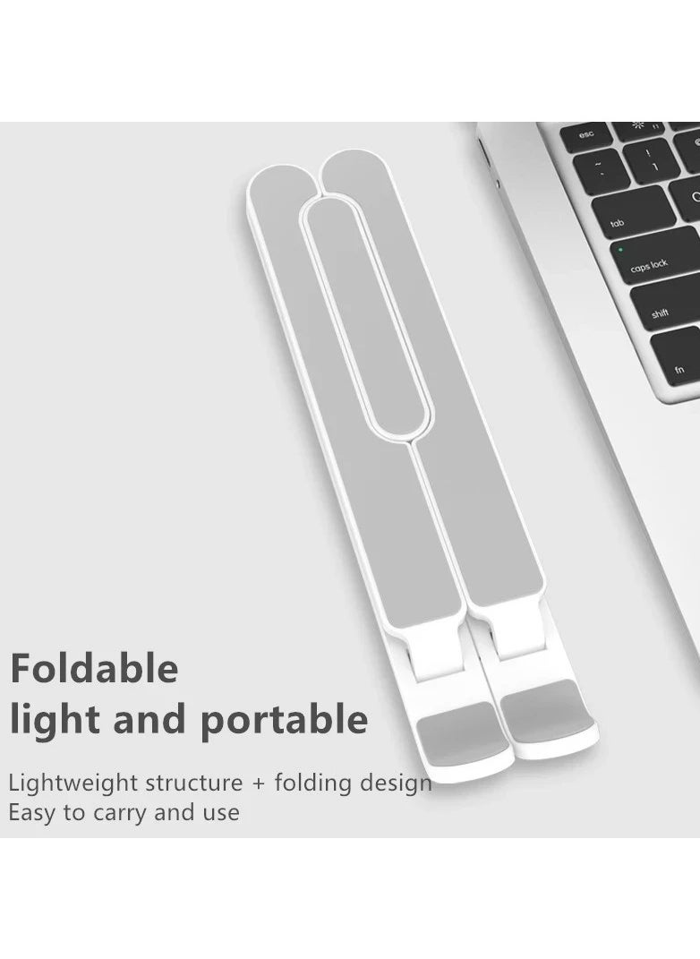 Portable Foldable Laptop Stand For Desk White - pzsku/Z2D622202D435413FB7DEZ/45/_/1699475073/d54d0834-262f-4d5b-8077-bfe3e997c49a