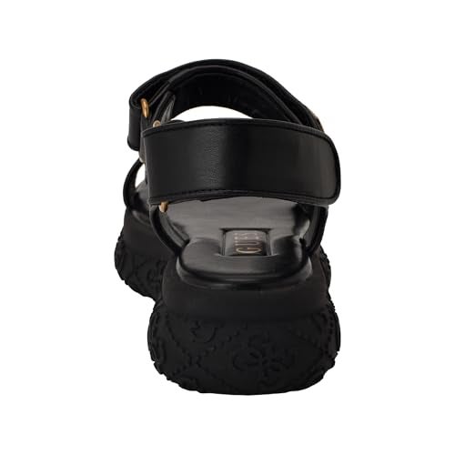 Guess Women's Lanara Sandal, Black 001, 6.5 - Image 3