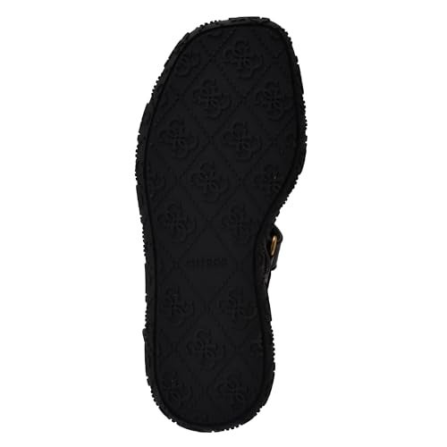 Guess Women's Lanara Sandal, Black 001, 6.5 - Image 4
