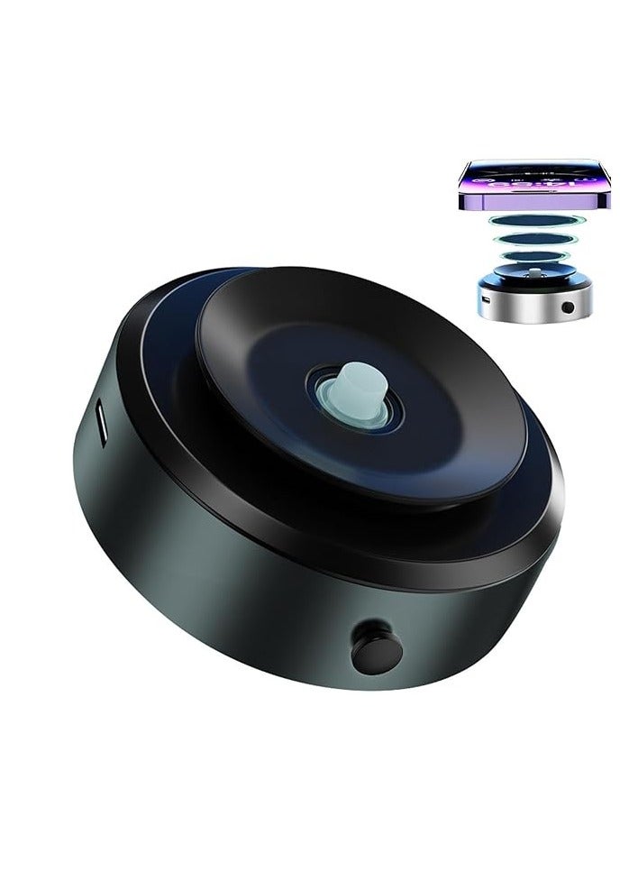 Smart Vacuum Suction Phone Holder Double Sided Adsorption Multiple Scenarios Alloy Material - Image 2
