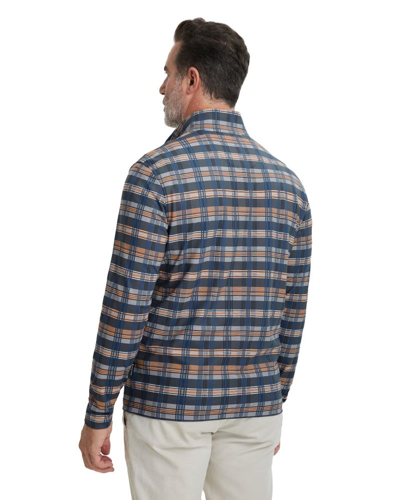 M MAELREG Mens Pullover Quarter Zip Golf Sport Casual Long Sleeve Fishing Half Zip Pullover Sweatshirts for Men - Image 5