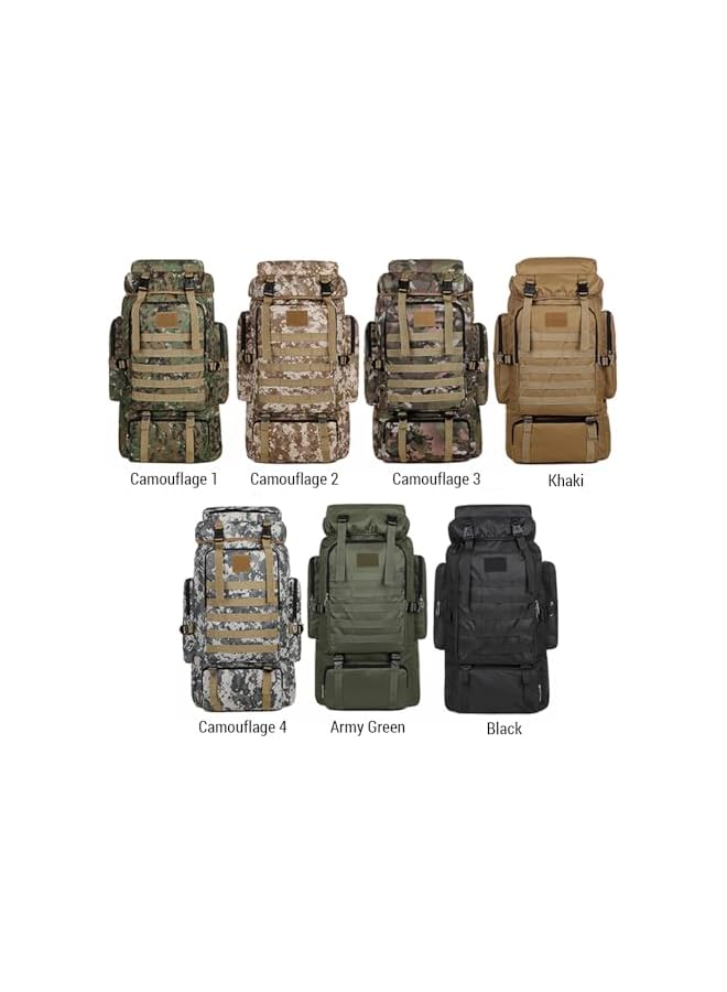 PROMASS Camping Trekking Backpack,Oversized Outdoor Sport Travel Daypack For Men For Climbing Touring - Image 2