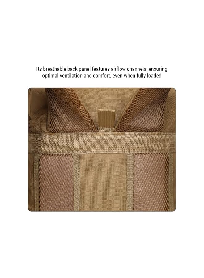 PROMASS Camping Trekking Backpack,Oversized Outdoor Sport Travel Daypack For Men For Climbing Touring - Image 4